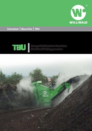 Обръщачи на компост Willibald TBU 3 P
