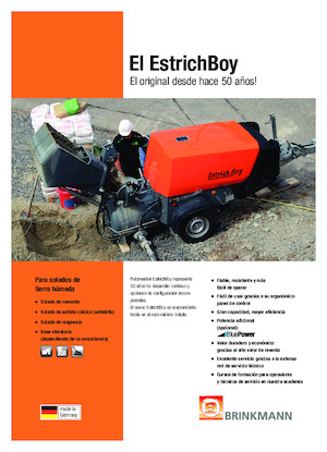 Предаватели на сгъстен въздух Brinkmann Estrich Boy EC 350 