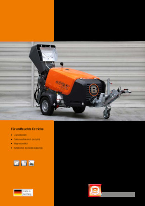 Предаватели на сгъстен въздух Brinkmann EstrichBoy EC 450 BS Flex Drive 