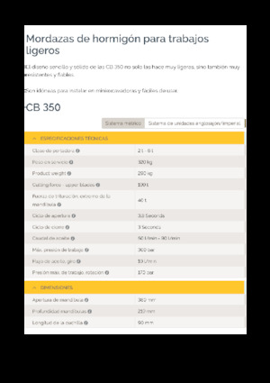 Бетонотрошачки Epiroc CB 350