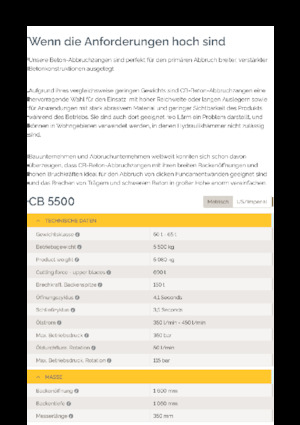 Бетонотрошачки Epiroc CB 5500