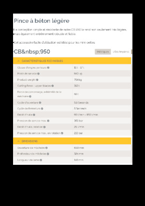 Бетонотрошачки Epiroc CB 950