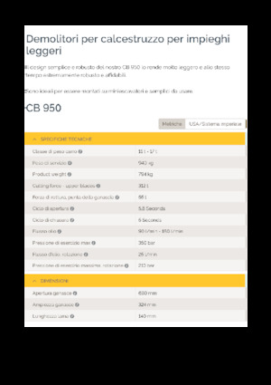 Бетонотрошачки Epiroc CB 950