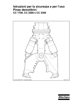 Бетонотрошачки Atlas Copco CC 2500S