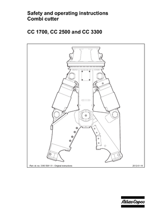 Бетонотрошачки Atlas Copco CC 2500S