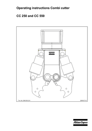 Бетонотрошачки Atlas Copco CC 550