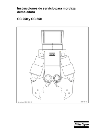 Бетонотрошачки Atlas Copco CC 550