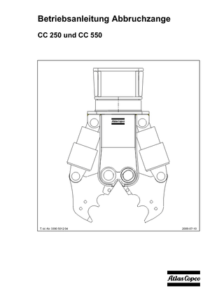 Бетонотрошачки Atlas Copco CC 550