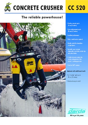 Бетонотрошачки Darda CC520