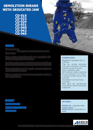 Бетонотрошачки Arden CD022