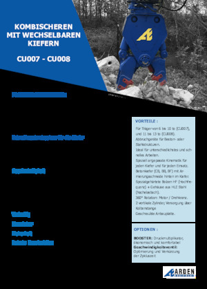 Бетонотрошачки Arden CU007