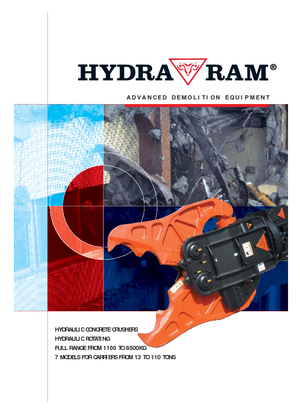 Бетонотрошачки Hydra Ram HCC 3600 V