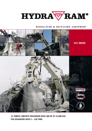 Бетонотрошачки Hydra Ram HCC 3