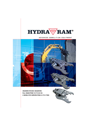 Бетонотрошачки Hydra Ram HMCR 30