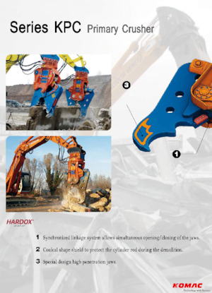 Бетонотрошачки Komac KPC 23P 