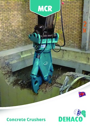 Бетонотрошачки Dehaco MCR 950