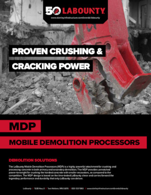 Бетонотрошачки LaBounty MDP 27R CC