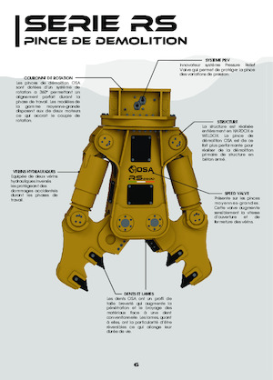 Бетонотрошачки OSA Demolition Equipment RS2000 