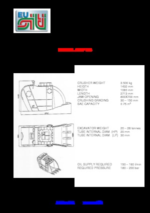 Бетонотрошачки Eusiti SGF 35