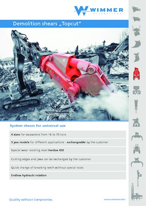 Бетонотрошачки WIMMER TC 1100 U