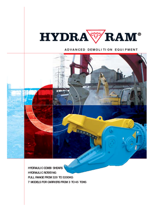 Бетонорезачки Hydra Ram HCS 2000 SV