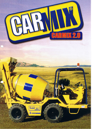 Смесители за камиони Carmix 2,0 T