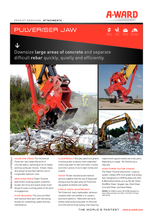 Бетонопулверизатори A-Ward AP400