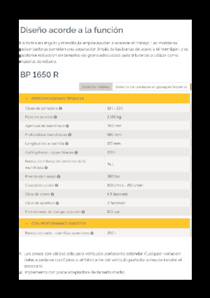 Бетонопулверизатори Epiroc BP 1650 R