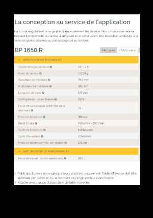 Бетонопулверизатори Epiroc BP 1650 R