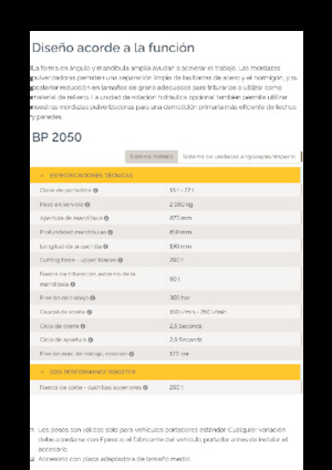 Бетонопулверизатори Epiroc BP 2050