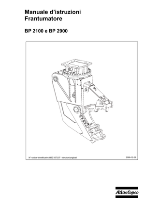 Бетонопулверизатори Atlas Copco BP 2100 R