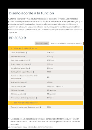 Бетонопулверизатори Epiroc BP 3050 R