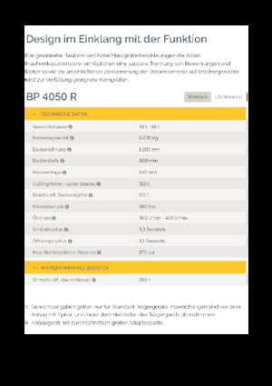 Бетонопулверизатори Epiroc BP 4050 R