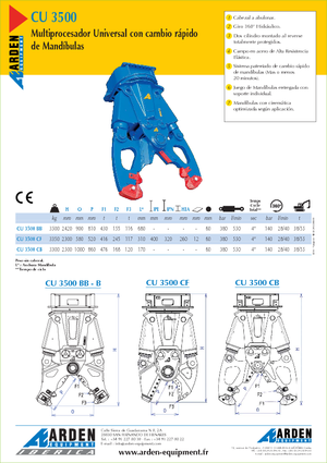Бетонопулверизатори Arden CU 3500 BB