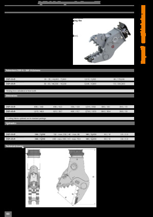 Бетонопулверизатори Kinshofer DSP-60-Extreme
