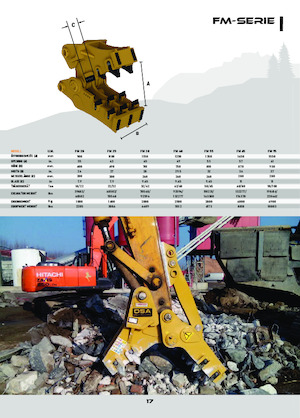 Бетонопулверизатори OSA Demolition Equipment FM 55