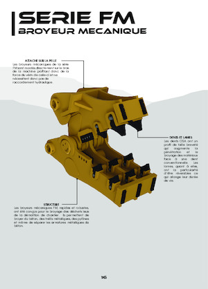 Бетонопулверизатори OSA Demolition Equipment FM 25