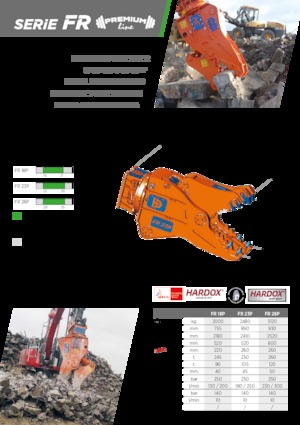 Бетонопулверизатори TREVI BENNE FR 18P