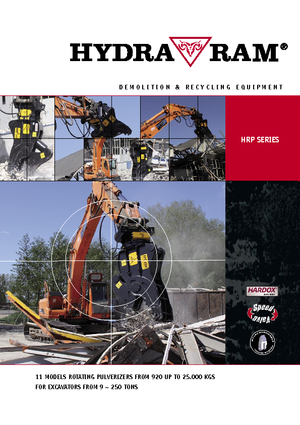 Бетонопулверизатори Hydra Ram HRP-110V