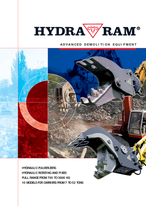 Бетонопулверизатори Hydra Ram HFP 2400 SV