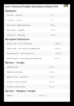 Бетонопулверизатори Caterpillar P324