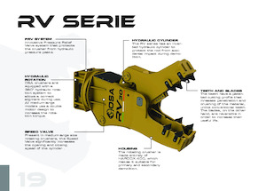 Бетонопулверизатори OSA Demolition Equipment RV 6 