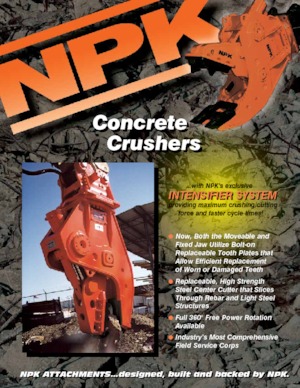 Бетонопулверизатори NPK U-45JR