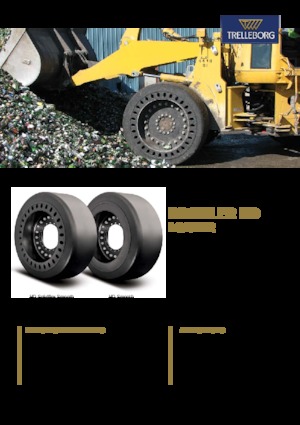 Гуми за строителни машини Trelleborg Brawler HD Smooth 55x10x18