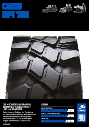 Гуми за строителни машини Camso MPT 753 340/80-18 IND