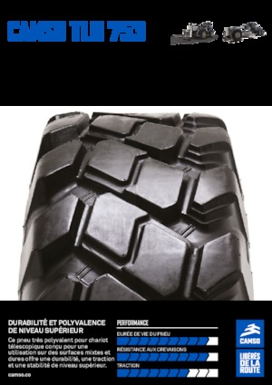 Гуми за строителни машини Camso TLH 753 13.00-24