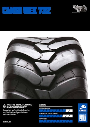 Гуми за строителни машини Camso WEX 732 500/45-20