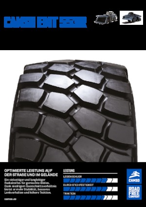 Гуми за строителни машини Camso EMT 553R 650/65R25