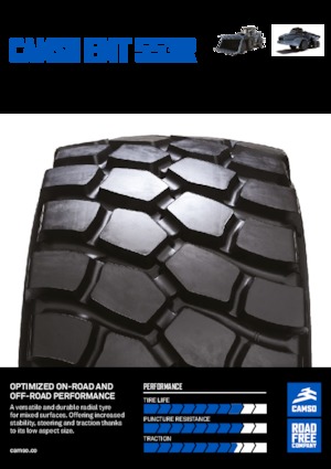 Гуми за строителни машини Camso EMT 553R 650/65R25