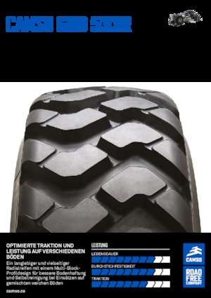 Гуми за строителни машини Camso GRD 533R 14.00R24